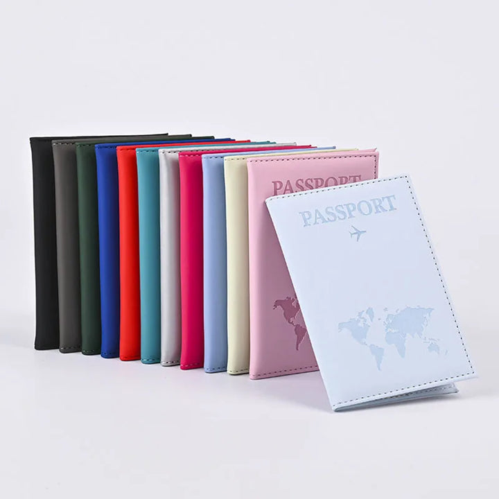 Lover The World Map Passport Cover