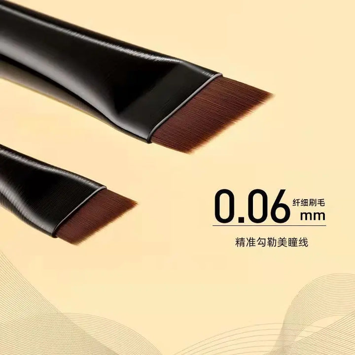 2-Piece Eyebrow Contour and Eyeliner Brush Set