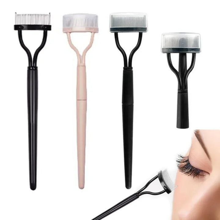 Metal Teeth Foldable Eyelash Curler