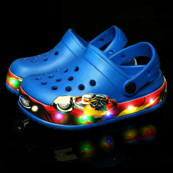 Kids LED Lighted Flashing Sandals