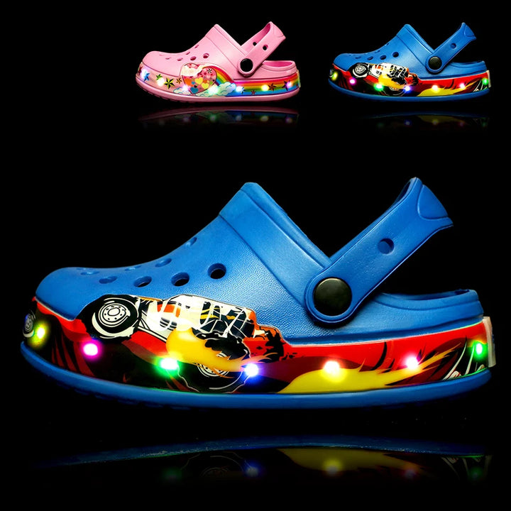 Kids LED Lighted Flashing Sandals