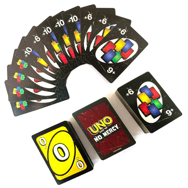 Uno No mercy Game Board Family Entertainment Card Toys