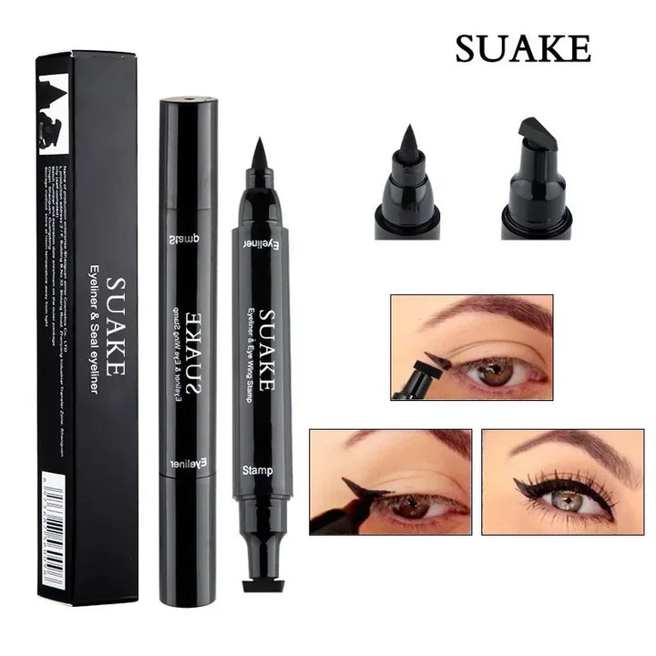 2-in-1 Winged Stamp Liquid Eyeliner Pen