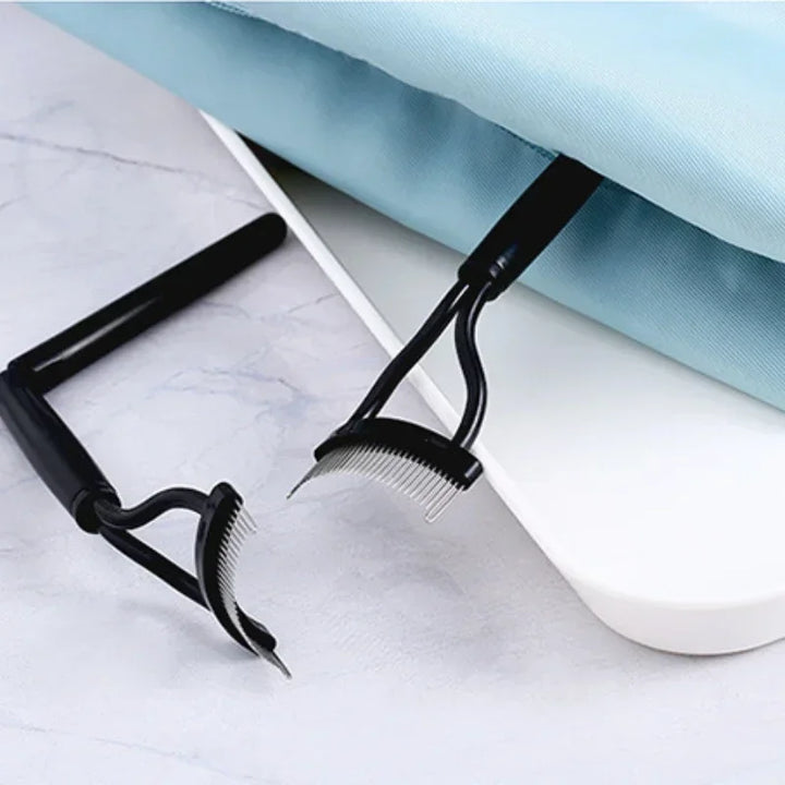 Metal Teeth Foldable Eyelash Curler