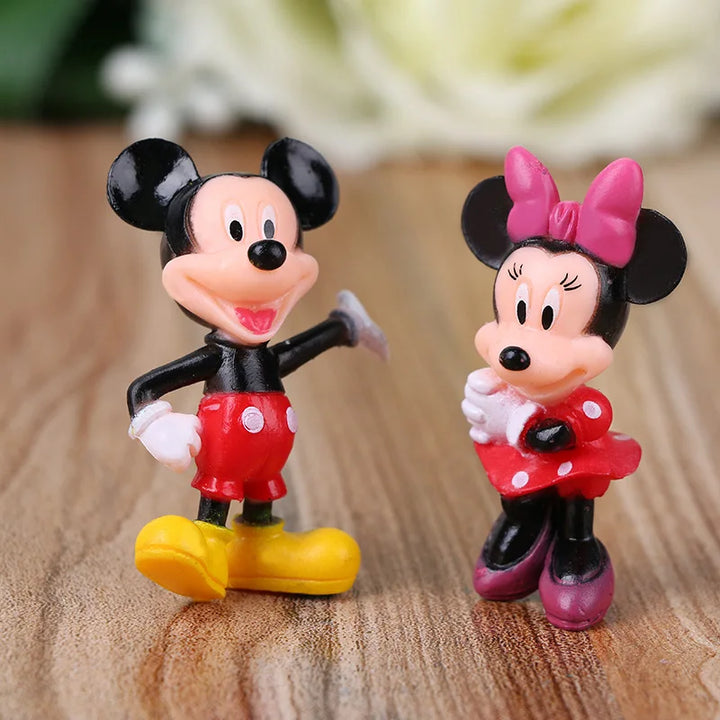 6pcs/set Disney Mickey Minnie Cake Decoration