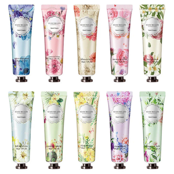 10pcs Fruity Flowery Hand Cream Set