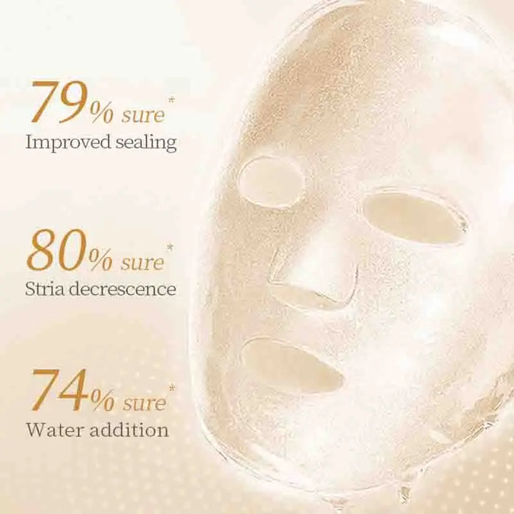 10pcs Collagen Face Mask Moisturizing Firming