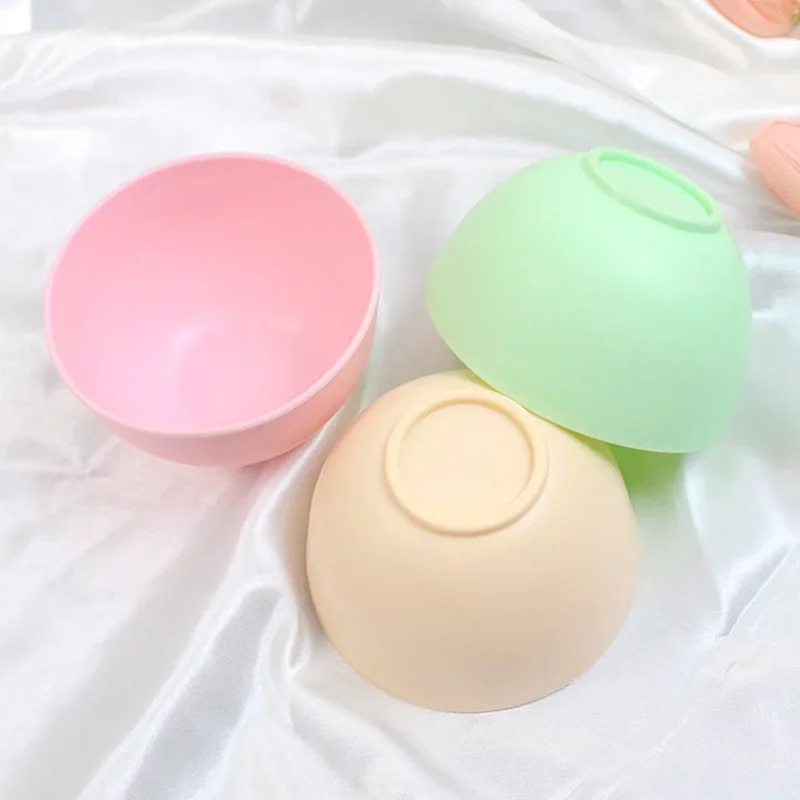 Colorful Silicone Face Mask Bowl Mixing Set