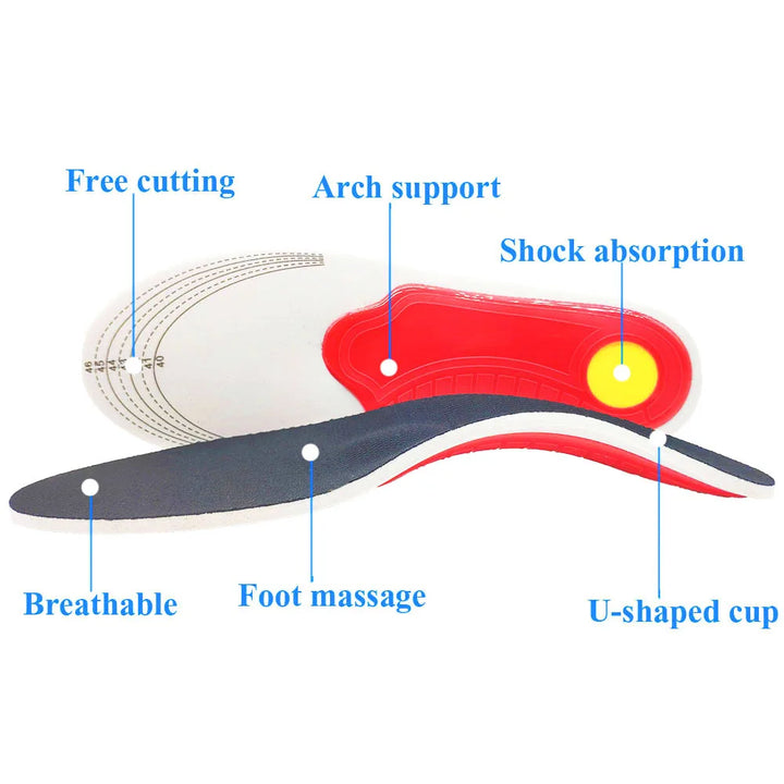 Orthotic Insole Arch Support Flatfoot Orthopedic Insoles