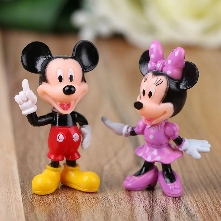 6pcs/set Disney Mickey Minnie Cake Decoration