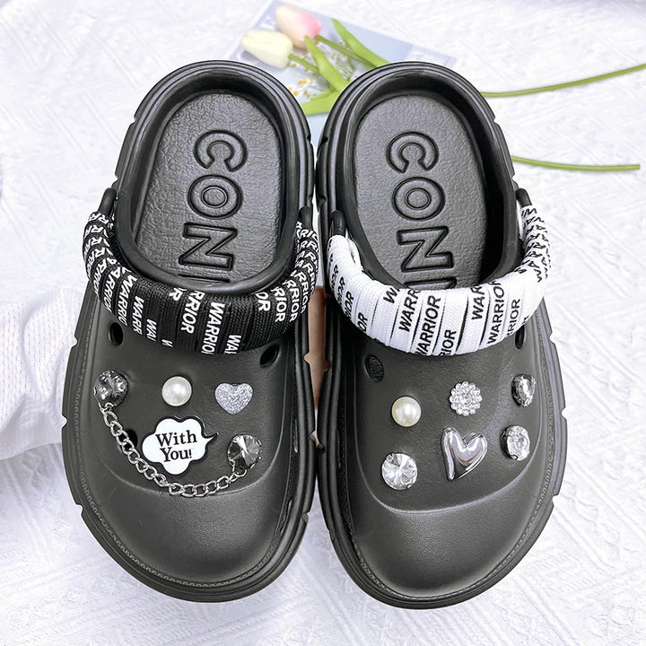 Fashion Charms Sandals Outdoor Women Slippers