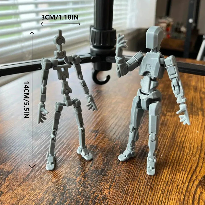 Multi-Jointed Shapeshift Robot 3D Figures