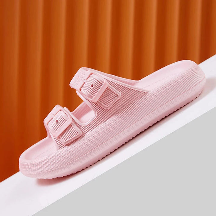 Thick Platform Cloud Slippers Women Soft Sole Non-Slip