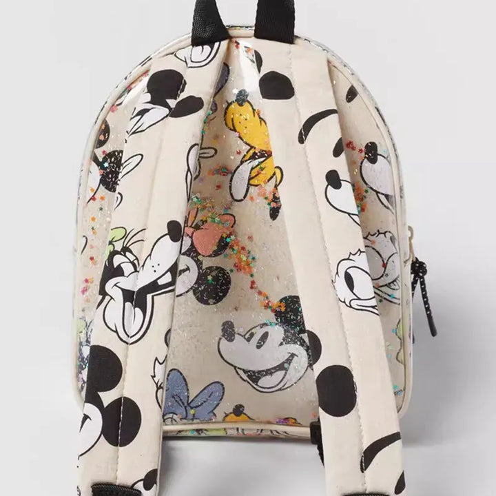 Disney Girls Backpack Mickey Mouse Print Travel Cartoon Mini Backpack