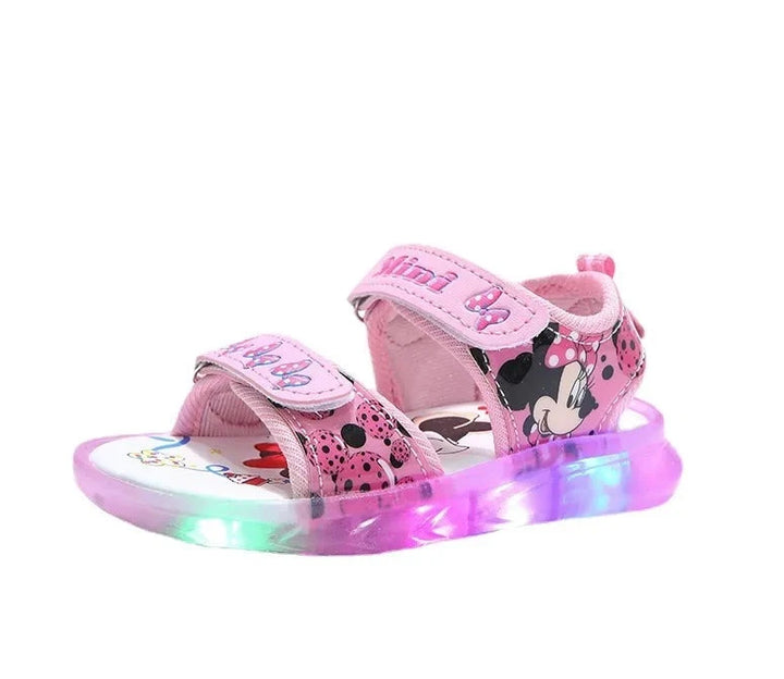 Disney Mickey Minnie LED Sandals