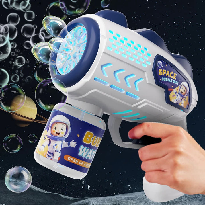 Astronaut Electric Bubble Gun Bubbles Machine Outdoor Children Gift