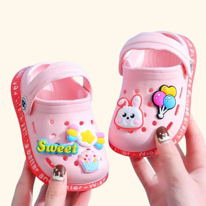 Kids Sandals Cartoon Anti-Skid Beach Shoes Boys Girls