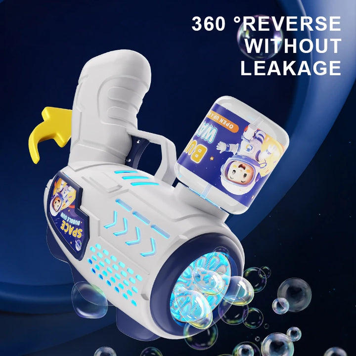 Astronaut Electric Bubble Gun Bubbles Machine Outdoor Children Gift