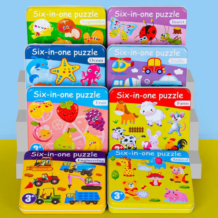 Baby Montessori Educational Wood Puzzle