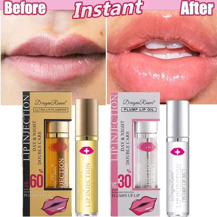 Instant Lip Plumping Essential Oil Antiwrinkle Gloss