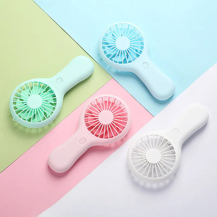 Handheld Mini Fan Portable USB Charging