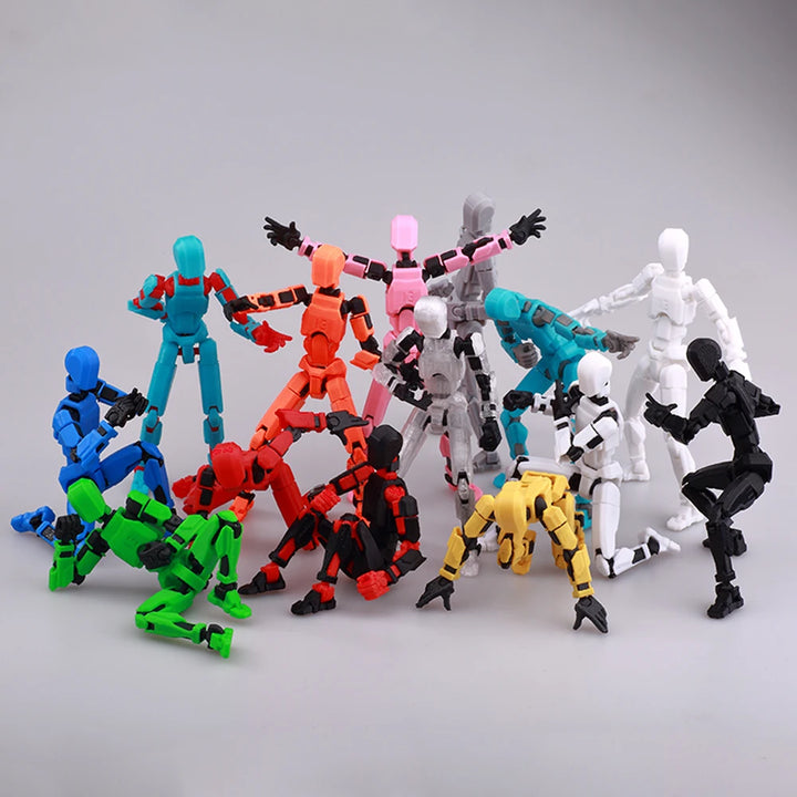 Multi-Jointed Shapeshift Robot 3D Figures