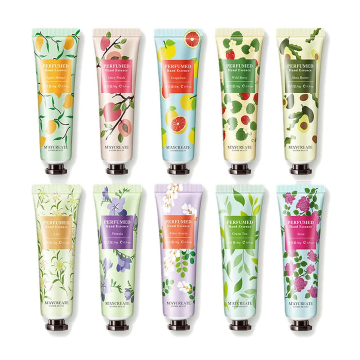 10pcs Fruity Flowery Hand Cream Set